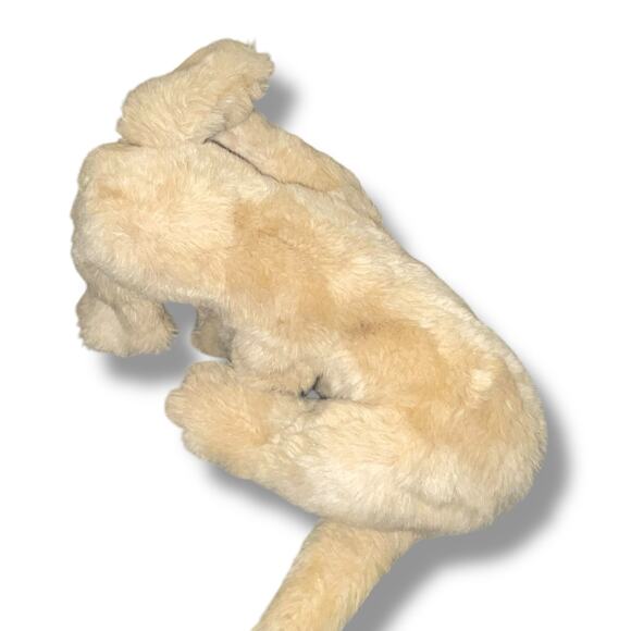 Vintage Gund Plush Dog Muttsy Suede Paws 1985 Golden Labrador Retriever Gift 20" - Picture 9 of 13